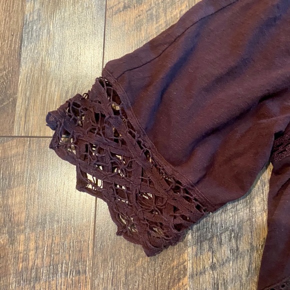 ANTHROPOLOGIE Akemi Kin Lace Trim Peasant Blouse - Picture 3 of 8